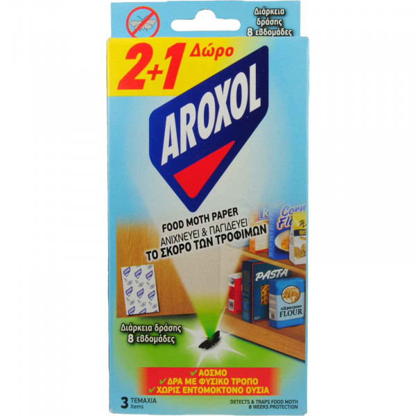 AROXOL FOOD MOTH PAPER 3 TEM. 2+1 ΔΩΡΟ