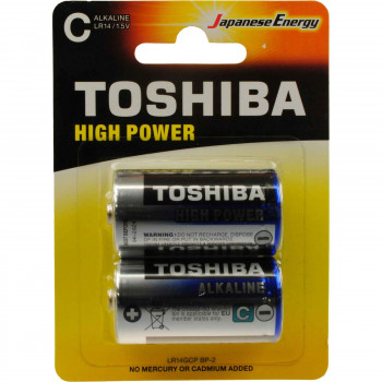 TOSHIBA ΜΠΑΤΑΡΙΕΣ HIGH POWER C 2 ΤΕΜ.