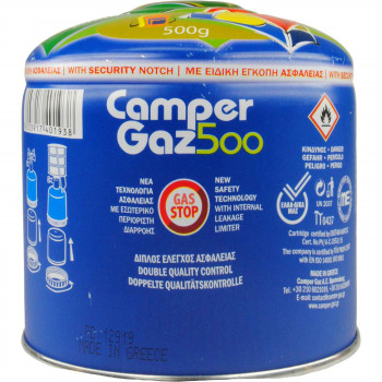 CAMPER GAS ΦΙΑΛΙΔΙΟ ΥΓΡΑΕΡΙΟΥ 500 ΓΡ.