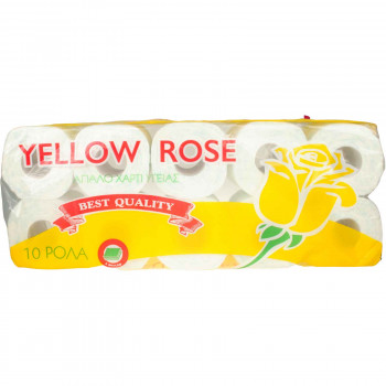 YELLOW ROSE ΧΑΡΤΙ ΥΓΕΙΑΣ 10 ΤΕΜ.