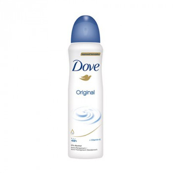 DOVE SPRAY ORIGINAL 150 ML.