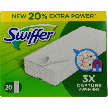 SWIFFER ΣΤΕΓΝΑ ΠΑΝΑΚΙΑ ΚΑΘΑΡΙΣΜΟΥ 20 ΤΕΜ.