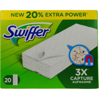 SWIFFER ΣΤΕΓΝΑ ΠΑΝΑΚΙΑ ΚΑΘΑΡΙΣΜΟΥ 20 ΤΕΜ.