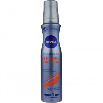 NIVEA ΑΦΡΟΣ ΜΑΛΛΙΩΝ FLEXIBLE CURLS NO.4 150 ML.