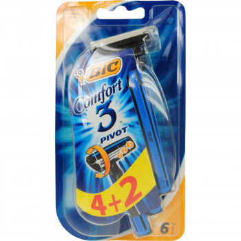 BIC COMFORT 3 PIVOT 4+2 ΔΩΡΟ 6 ΤΕΜ.