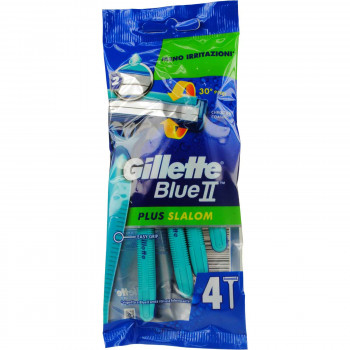 GILLETTE BLUE II PLUS SLALOM 4 ΤΕΜ.