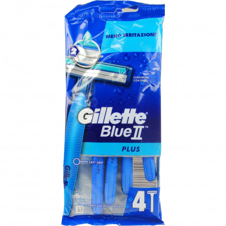 GILLETTE BLUE II PLUS 4 ΤΕΜ.