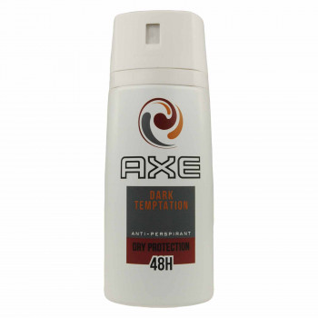 AXE SPRAY DARK TEMTATION 48H 150 ML.