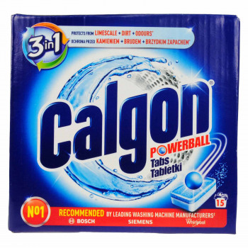 CALGON TABS ΑΠΟΣΚΛΗΡΥΝΤΙΚΟ ΠΛΥΝΤΗΡΙΟΥ ΡΟΥΧΩΝ 15 ΤΕΜ.