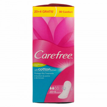 CAREFREE COTTON FRESH 20+4 ΤΕΜ.