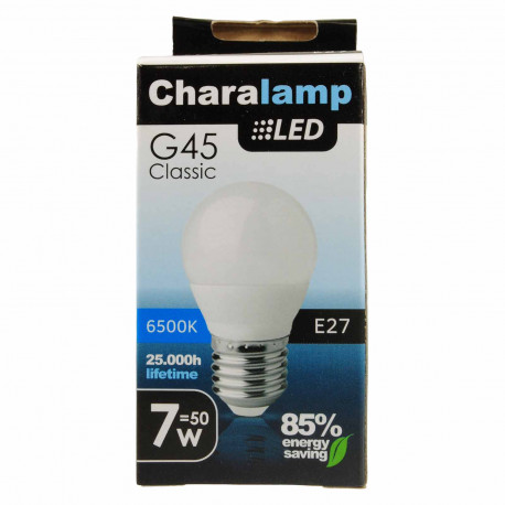 CHARALAMP LED E27 ΣΦΑΙΡΙΚΗ COOL 7W/50W