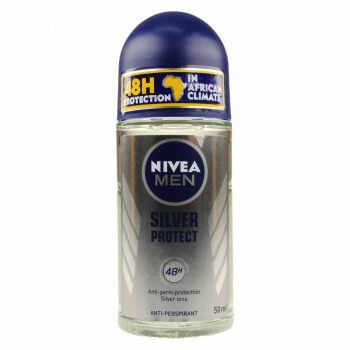 NIVEA ROLL ON MEN SILVER PROTECT 50 ML.