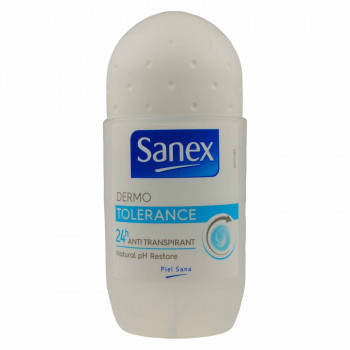 SANEX ROLL ON DERMO TOLERANCE 50 ML.
