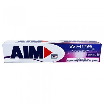 AIM WHITE SYSTEM ENAMEL 75 ML.