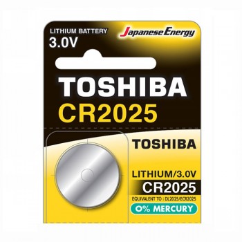 TOSHIBA ΜΠΑΤΑΡΙΑ CR2025 1 TEM.