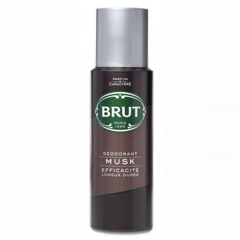 BRUT SPRAY MUSK 200 ML.