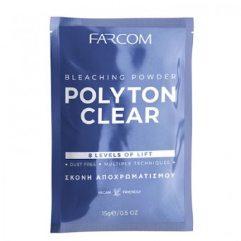 FARCOM POLYTON CLEAR BLUE...