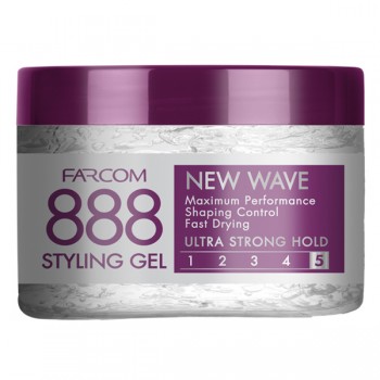 888 GEL NEW WAVE ΜΩΒ 250 ML.