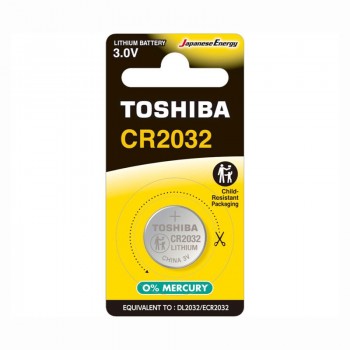 TOSHIBA ΜΠΑΤΑΡΙΑ CR2032 1 TEM.