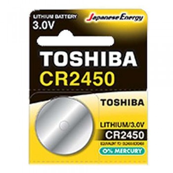 TOSHIBA ΜΠΑΤΑΡΙΑ CR2450 1 TEM.