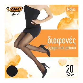 BIC MOLAS 20 DEN MEDIUM ΜΑΥΡΟ